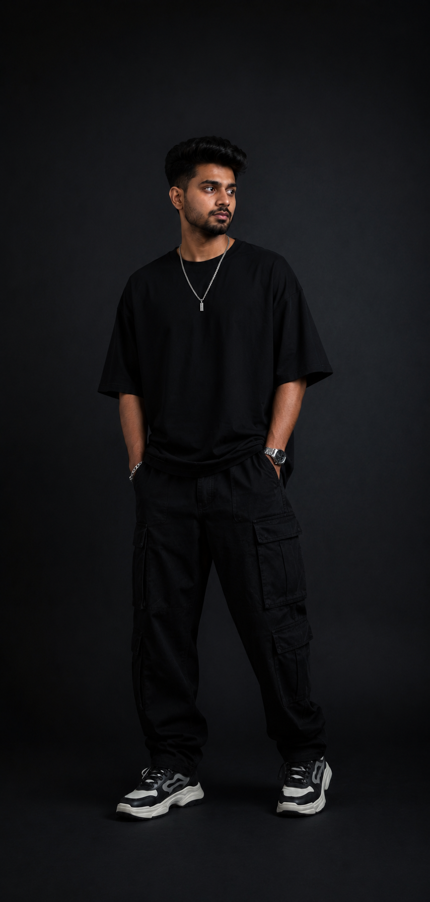 Streetwear AI outfit preview